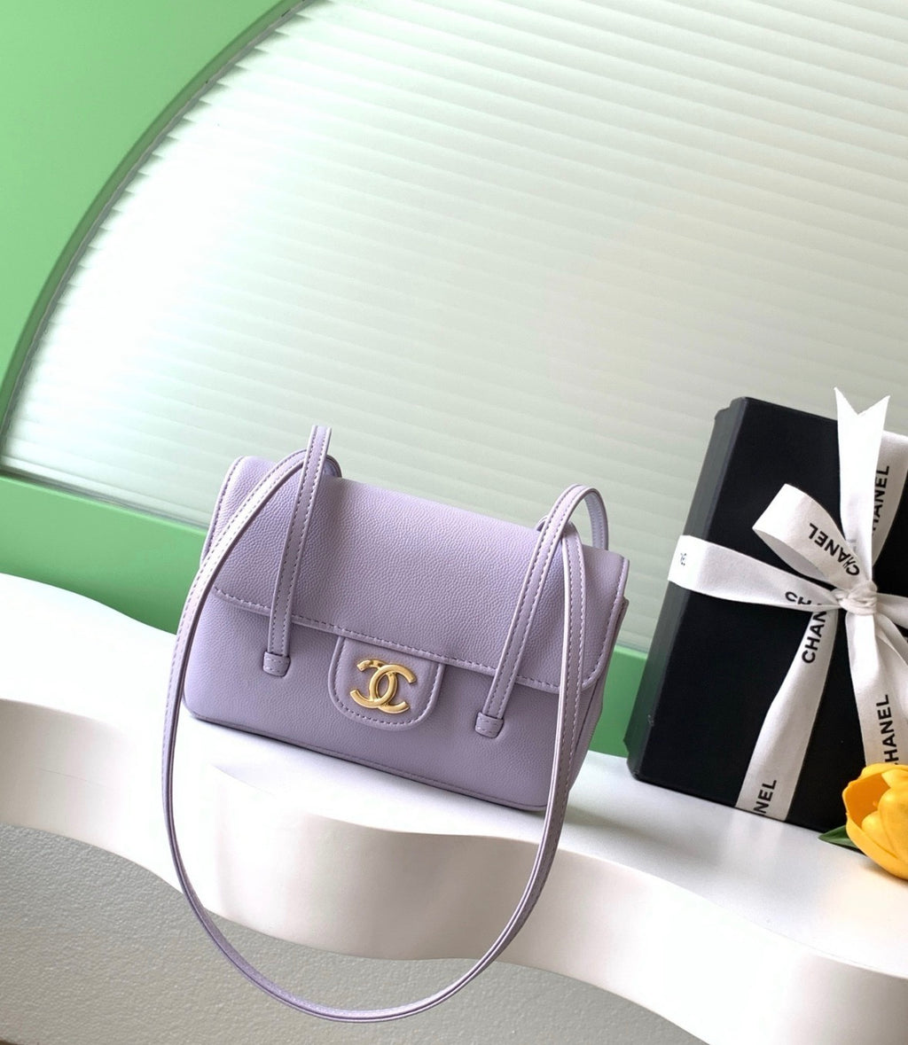 26P Purple Chanel Bag