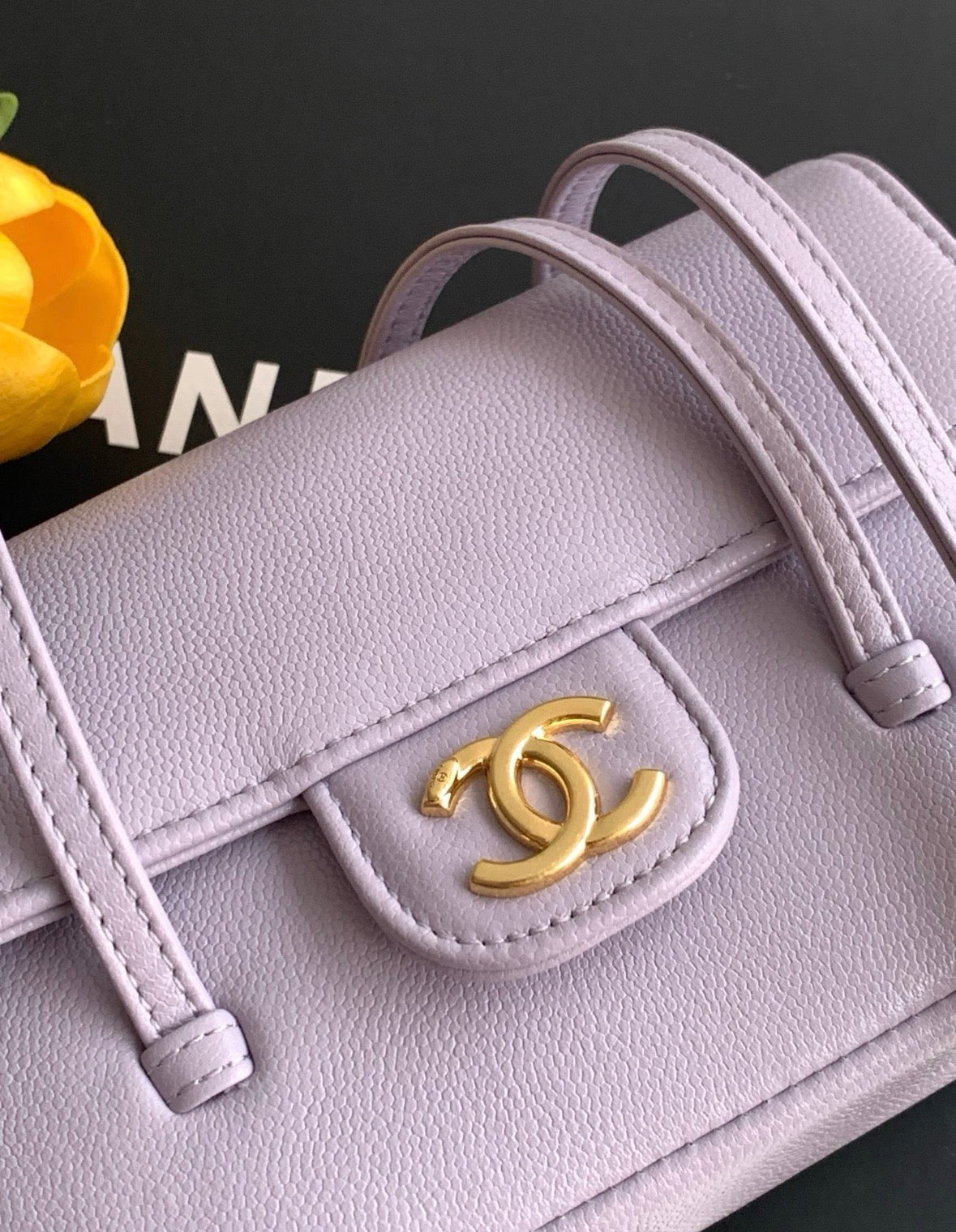 26P Purple Chanel Bag