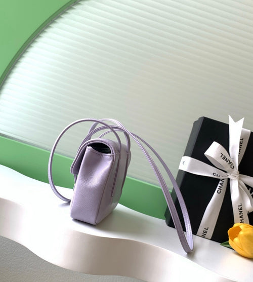 26P Purple Chanel Bag